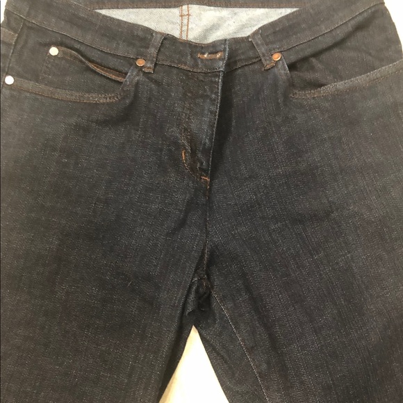 EILEEN FISHER dark denim. - Picture 3 of 5